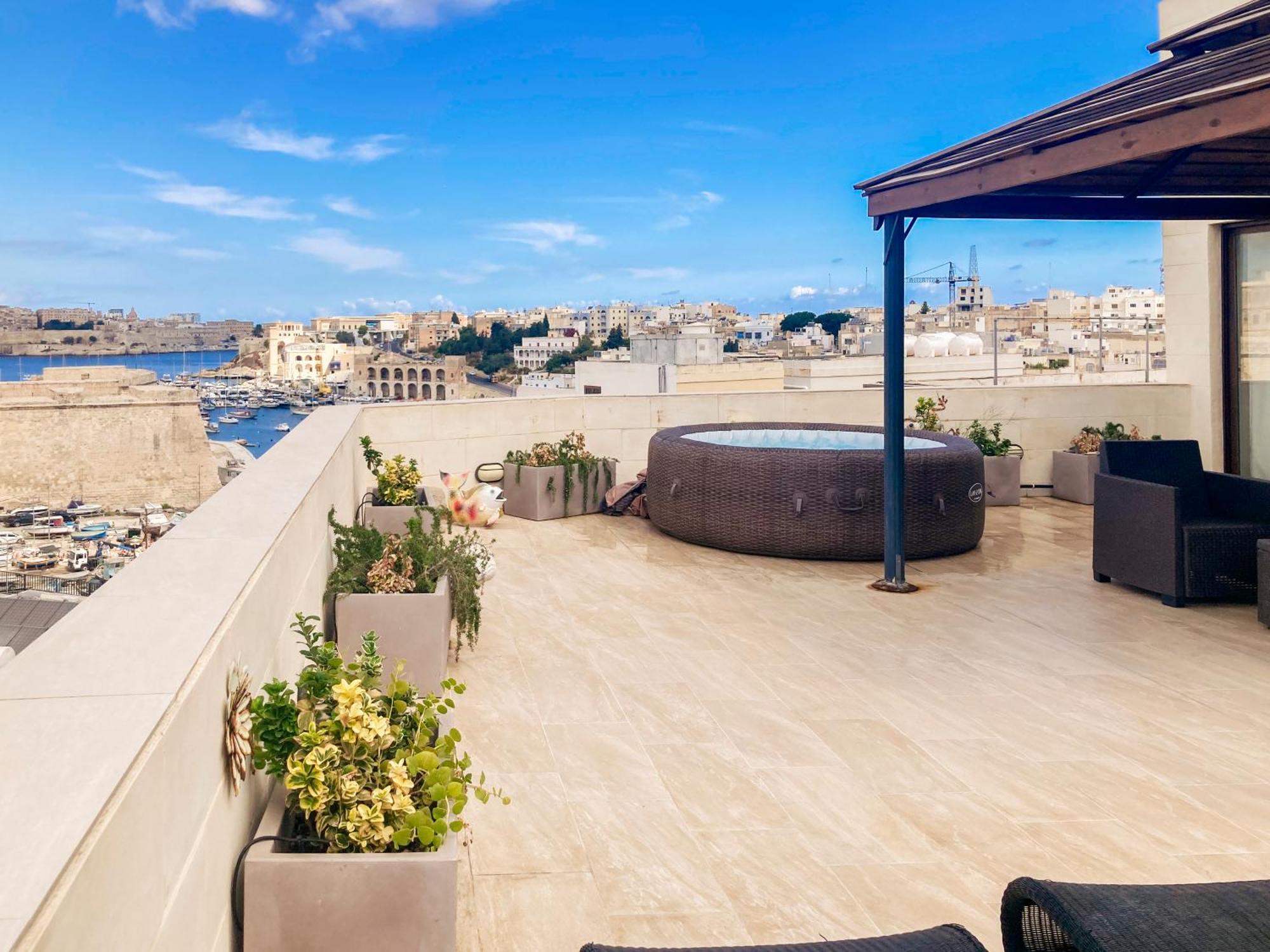 Valletta And Grand Harbour Lookout Apartman Kalkara Kültér fotó